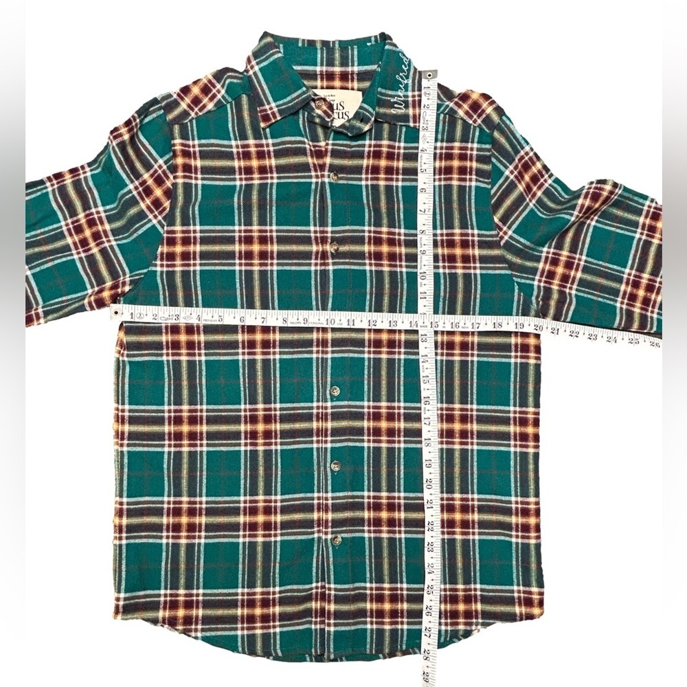 Disney Cakeworthy Hocus Pocus It's Just A Bunch Of Hocus Pocus plaid flannel S - Picture 9 of 9